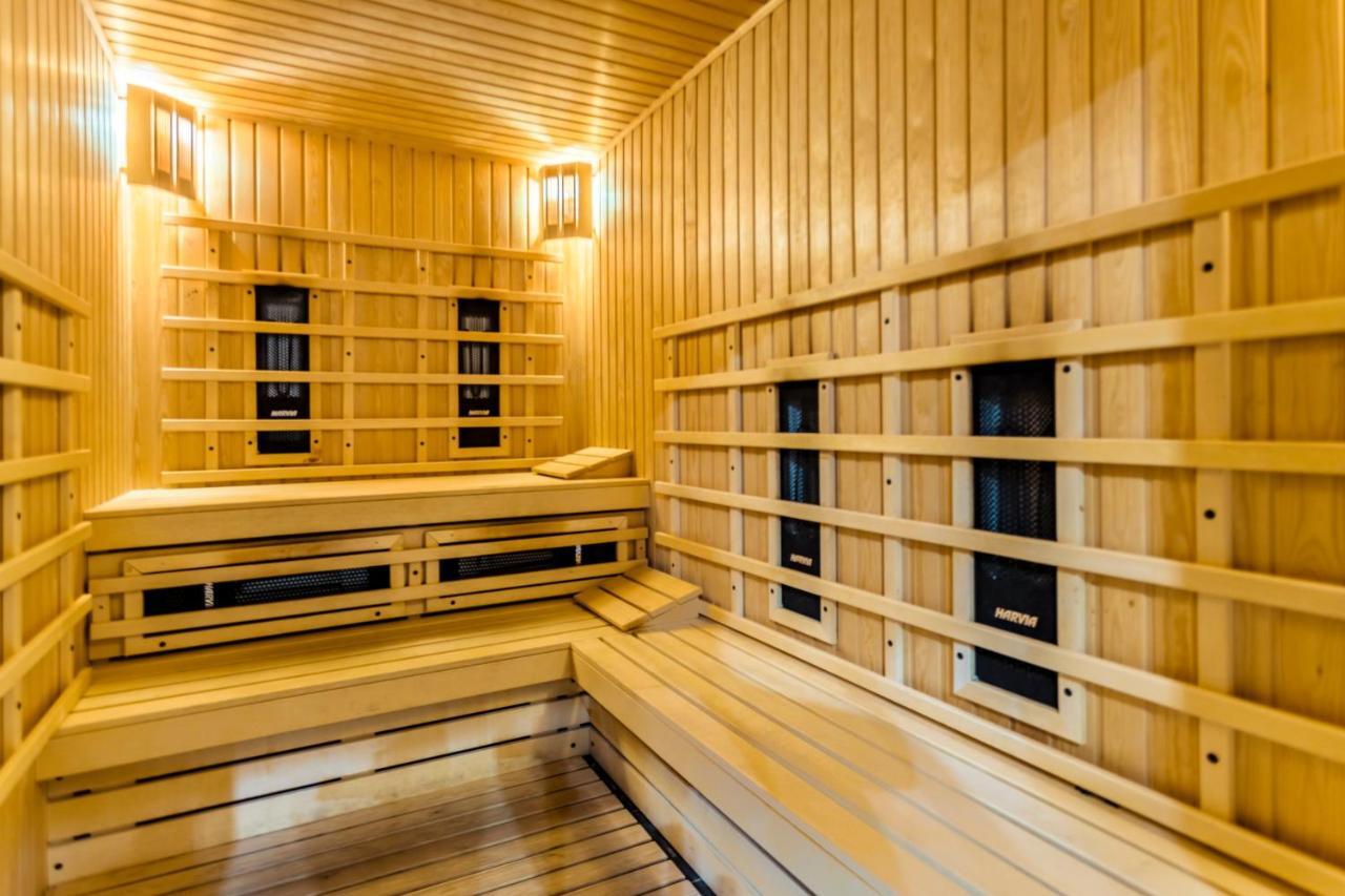 فندق آرتي سبا آند بارك فيلينغراد المظهر الخارجي الصورة A modern Finnish sauna